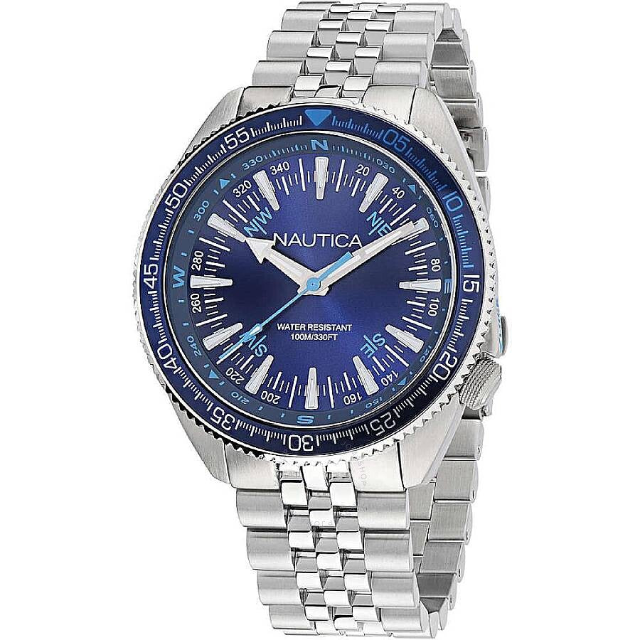 Nautica Vintage Quartz Blue Dial Men's Watch NAPNVF301 - The Watches Men & Co