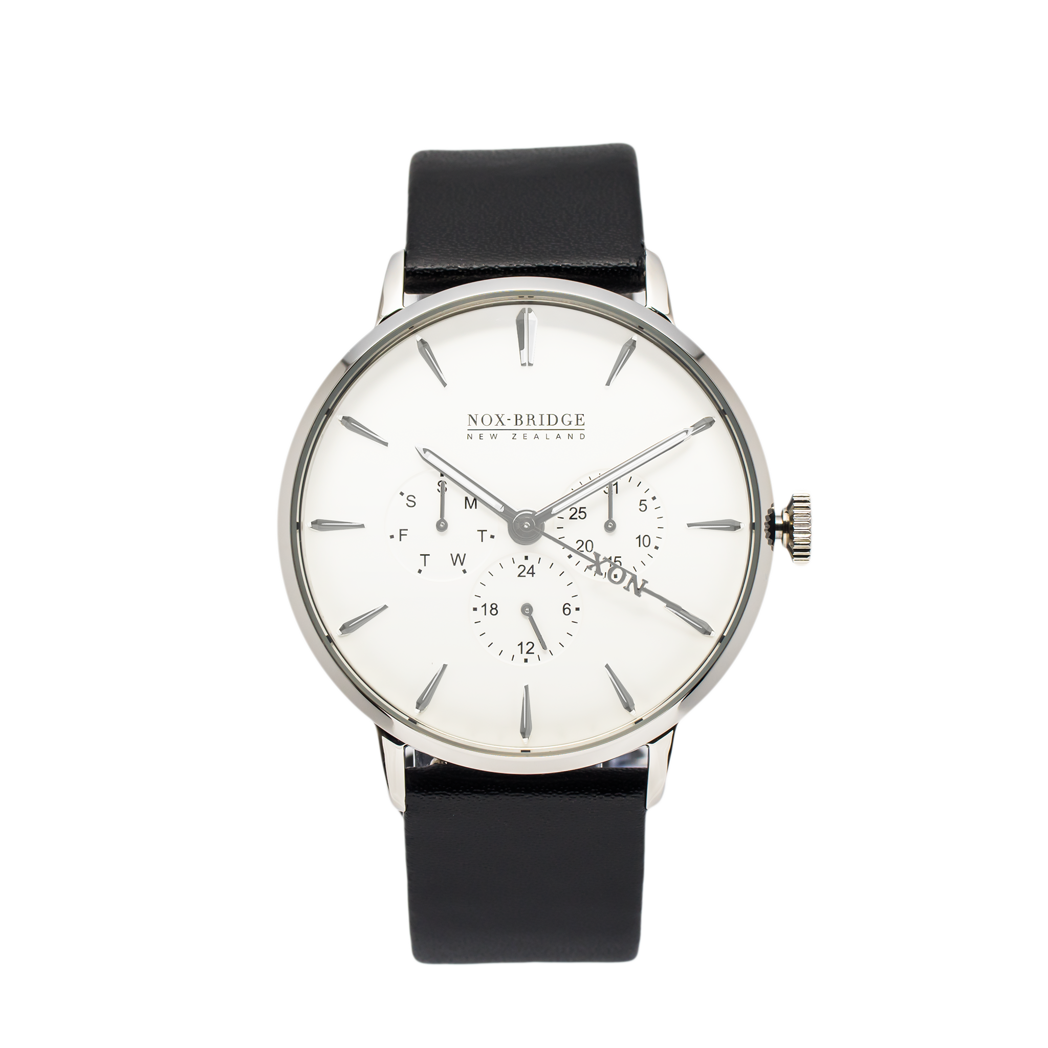 Nox Bridge Silver Men's Watch - Classic Capella Silver 41MM Classic Capella Silver 41MM - Image 1