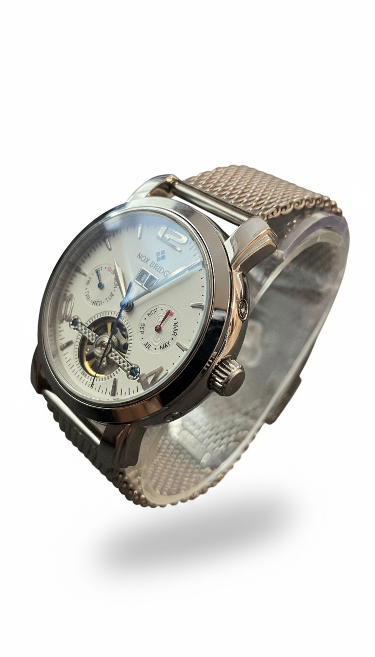 Nox Bridge Silver Men’s Watch - WC81112 - Men’s Watches
