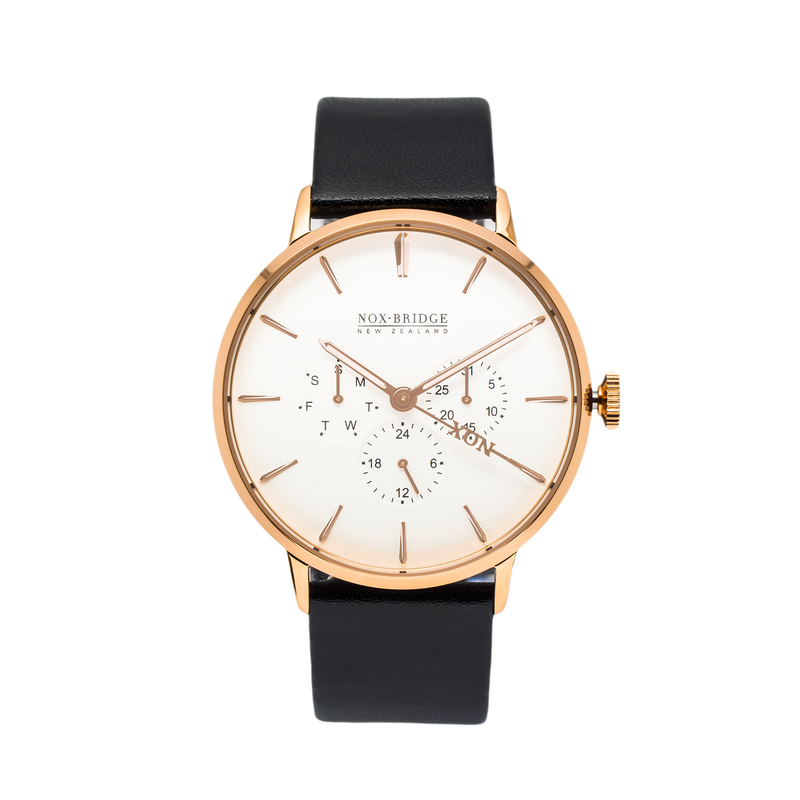 NOX-BRIDGE Classic Capella Rose Gold 41MM  CRG41 - The Watches Men & CO