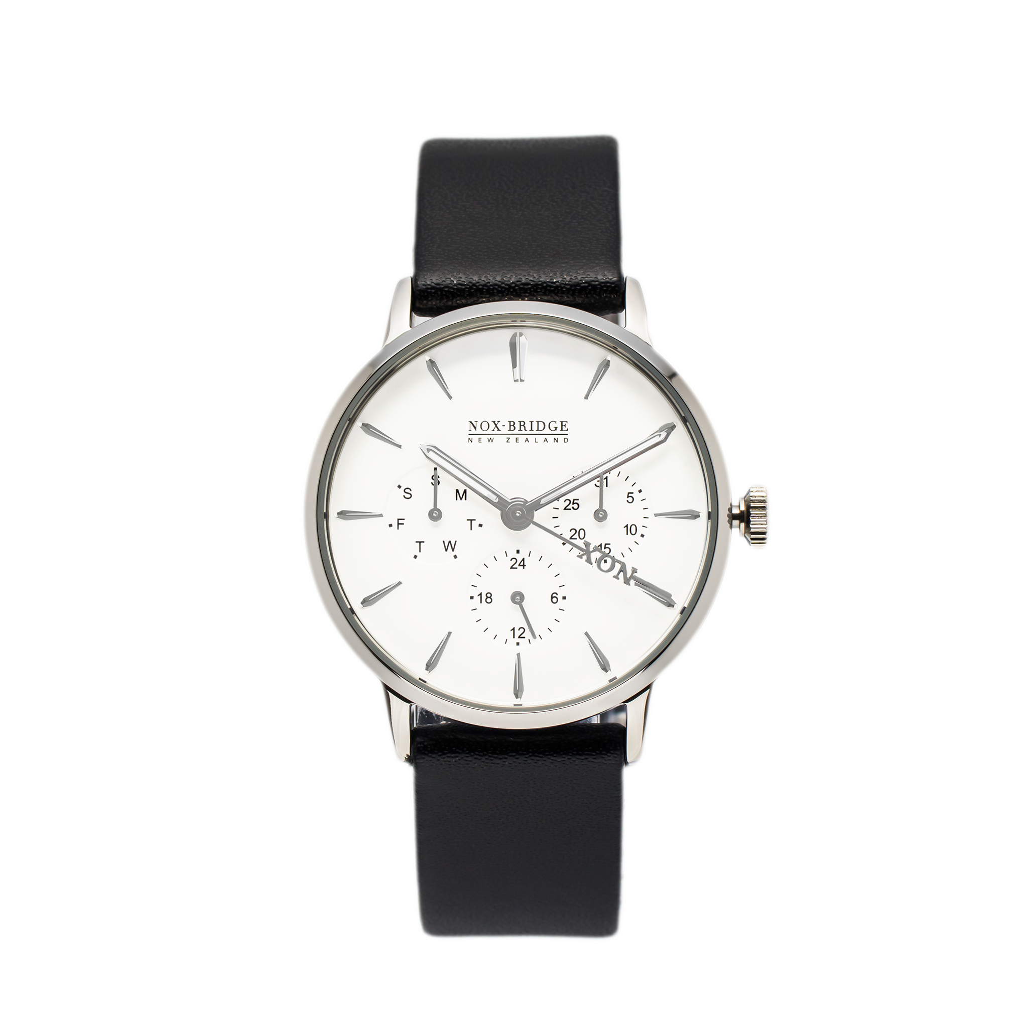 NOX-BRIDGE Classic Capella Silver 36MM  CS36 - The Watches Men & CO