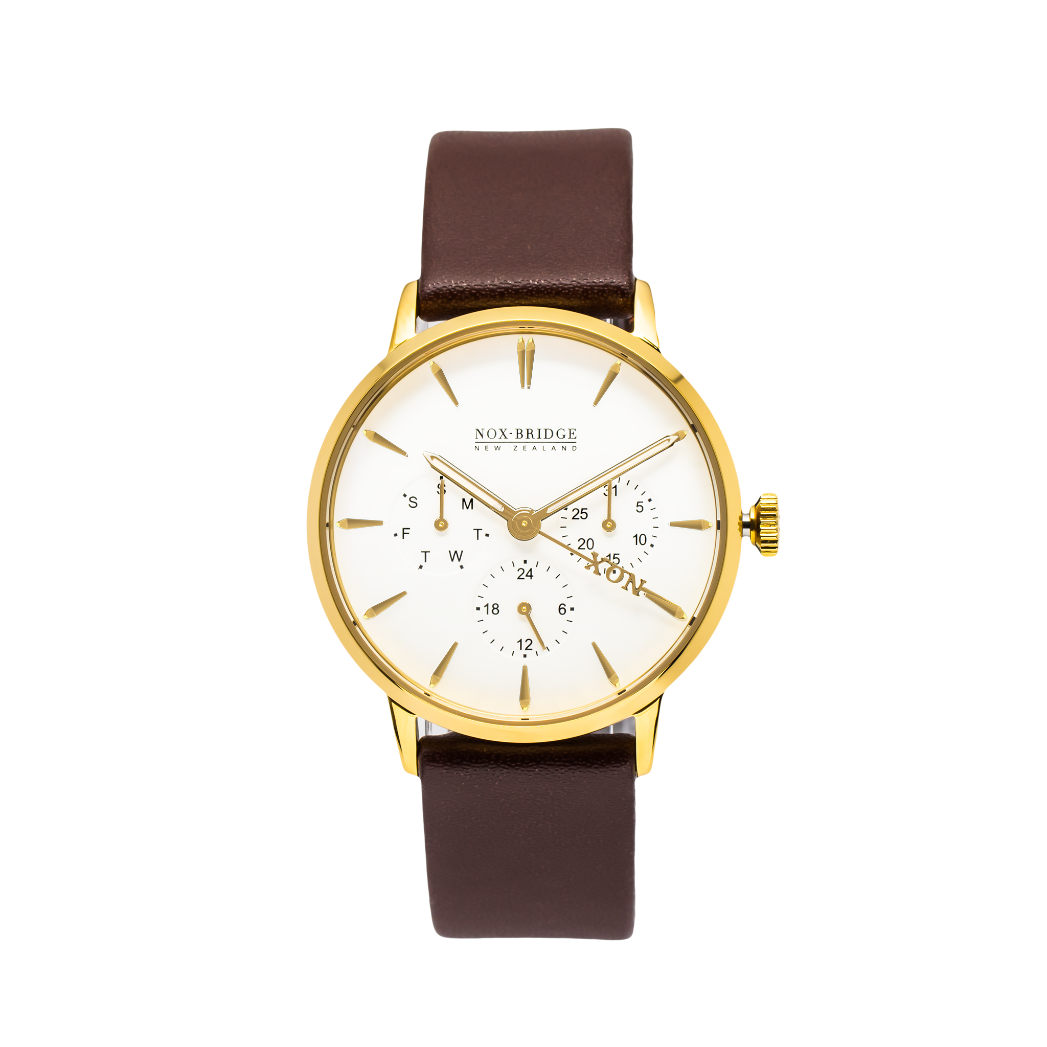NOX-BRIDGE Classic Izar Gold 36MM  IG36 - The Watches Men & CO