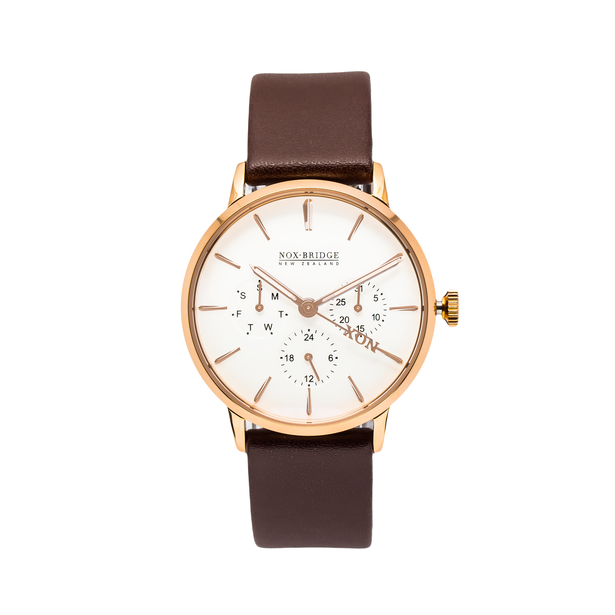NOX-BRIDGE Classic Izar Rose Gold 36MM  IRG36 - The Watches Men & CO