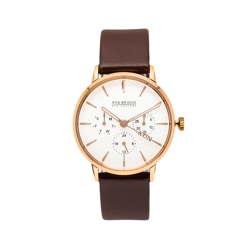 NOX-BRIDGE Classic Izar Rose Gold 36MM  IRG36 - The Watches Men & CO