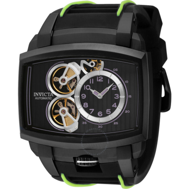 Open Box - Invicta Akula Automatic Black Dial Men's Watch 41696 - The Watches Men & Co