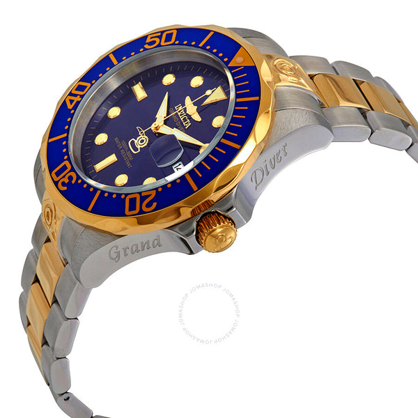 Open Box - Invicta Pro Diver Grand Diver Automatic Blue Dial Men's Watch 3049 - The Watches Men & Co #2