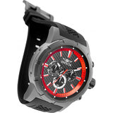 Open Box - Invicta TI-22 Chronograph Black Dial Black Silicone Men's Watch 20452 - The Watches Men & Co #2