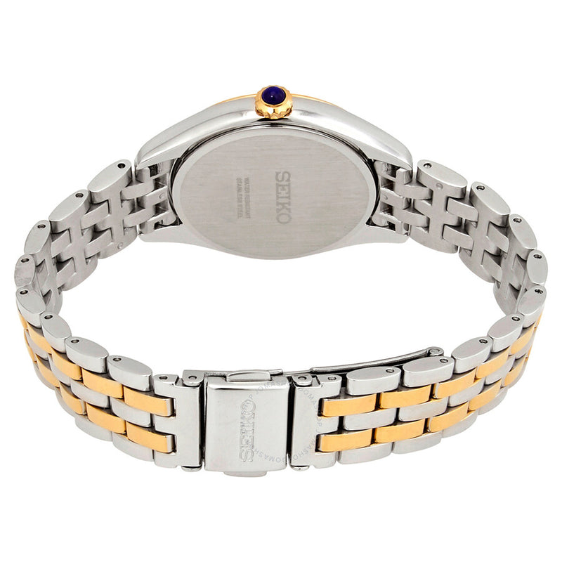 Open Box - Seiko Crystals Quartz White Dial Ladies Watch SUR392 - The Watches Men & Co #3