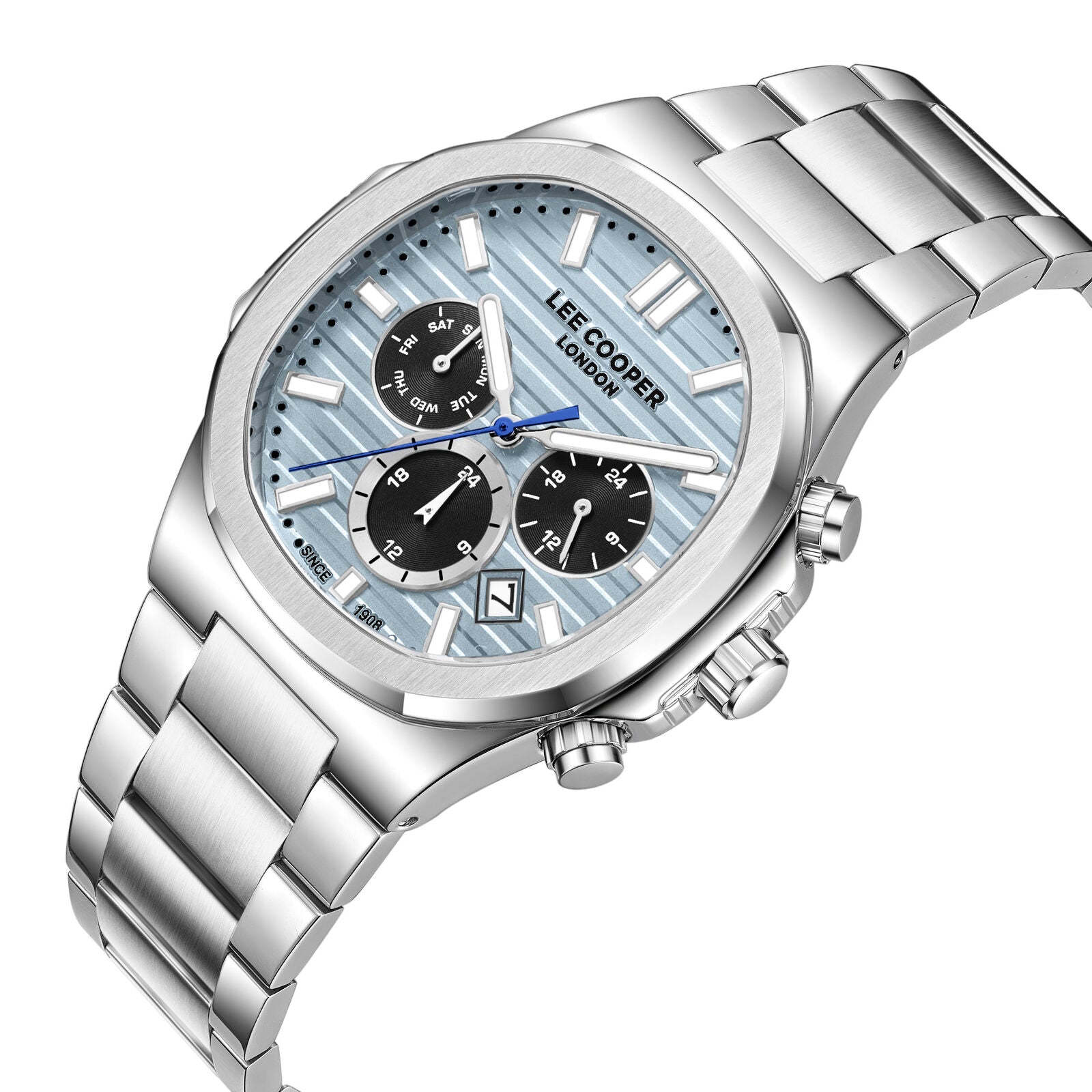 Lee Cooper Multi-Function Silver Stainless Steel Watch LC08272.300 LC08272.300 - Image 3