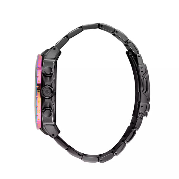 Quantum Black Dial Metal Strap Men’s Watch HNG813.650 - Watch