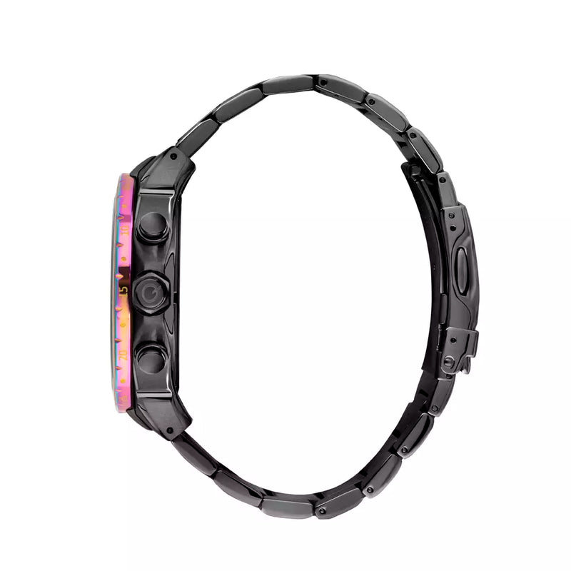 Quantum Black Dial Metal Strap Men’s Watch HNG813.650 - Watch