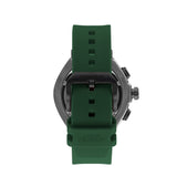 Quantum Hunter Men’s Chronograph Green Silicone Strap Watch – HNG1010.656 - Watch