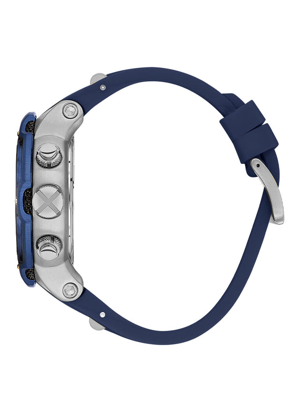 Quantum Hunter Men’s Dark Blue Dial Chronograph Watch – HNG1051.399 - Watch