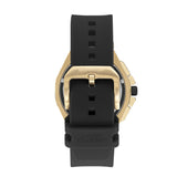 Quantum Men’s Black Chronograph Silicone Strap Watch – PWG1005.151 - Watch