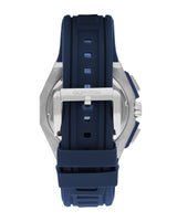 Quantum Men’s Navy Chronograph Silicone Strap Watch – PWG1078.399 - Watch
