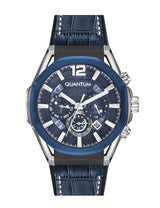 Quantum Powertech Men’s Blue Dial Chronograph Watch – PWG970.699 - Watch