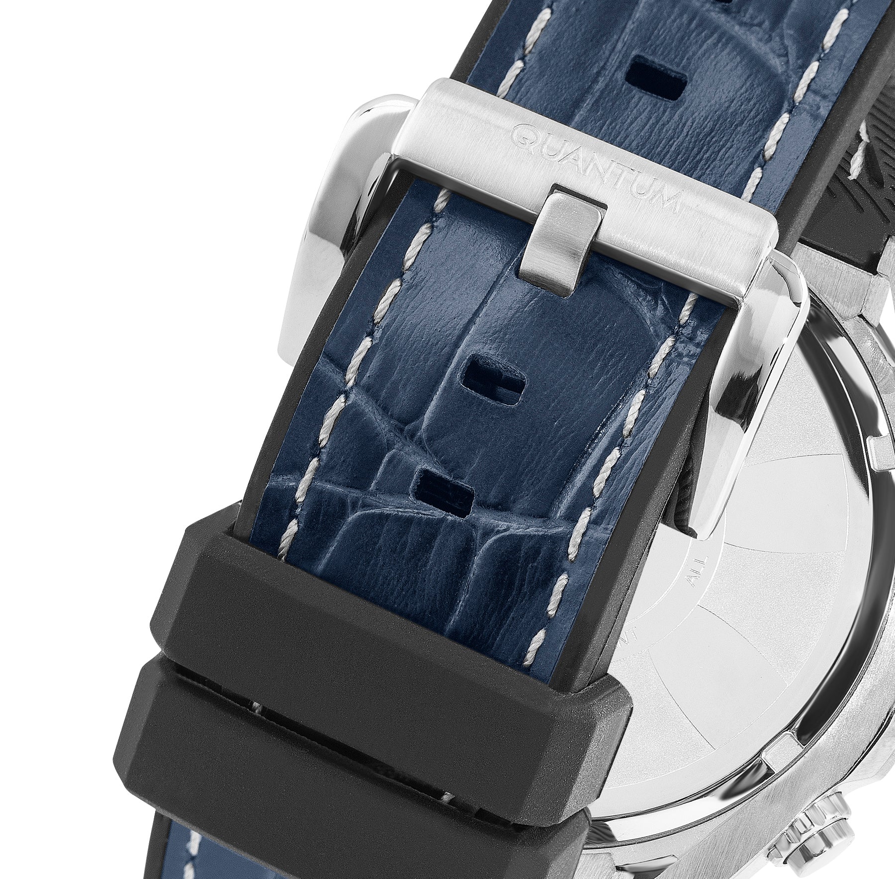 Quantum Powertech Men’s Blue Dial Chronograph Watch – PWG970.699 - Watch