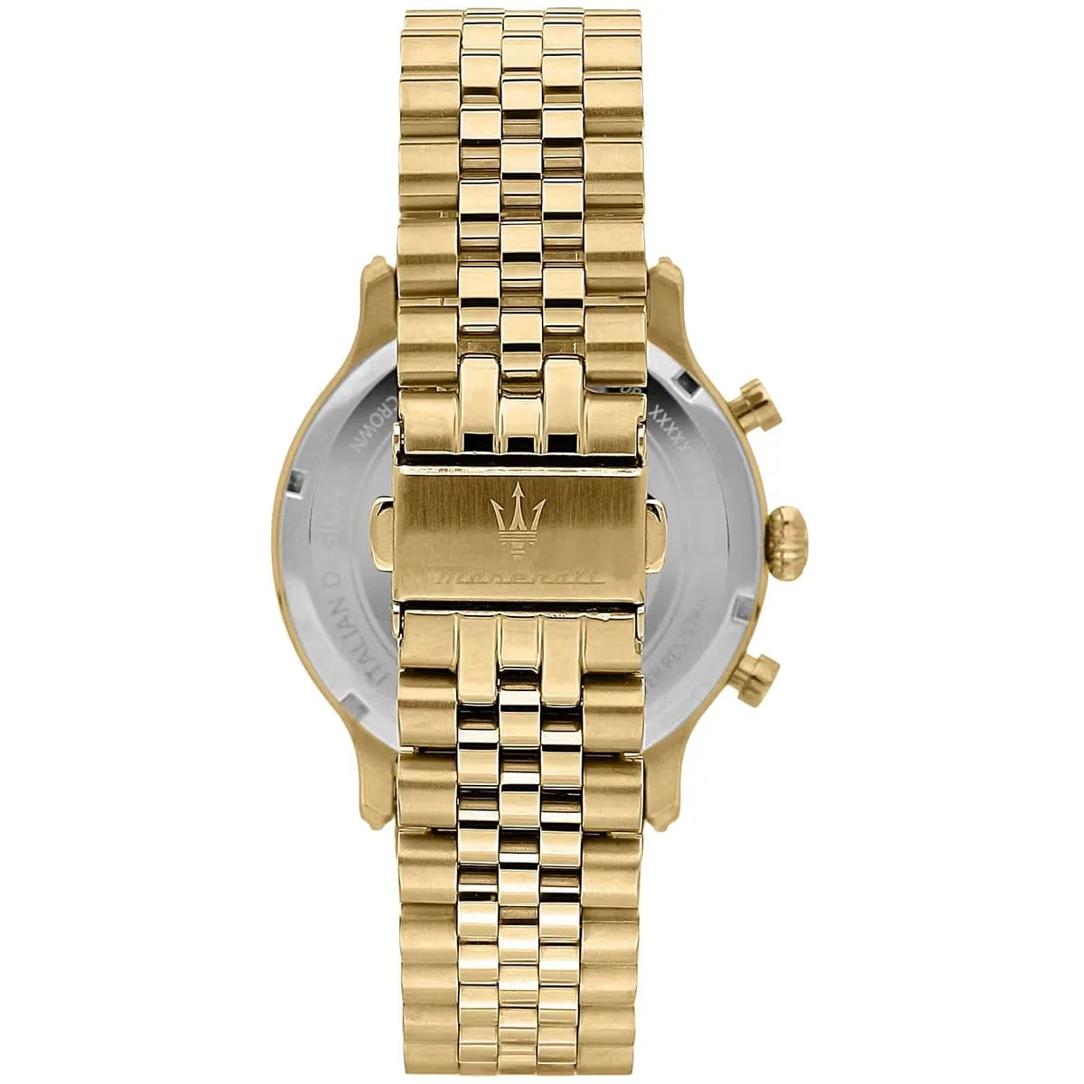 Maserati Epoca Gold Tone Chronograph Black Dial Quartz R8873618023 100M Men's Watch R8873618023 - Image 5