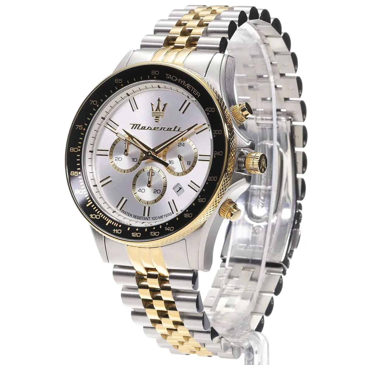 Maserati Men's Sfida Sport (44mm) White Dial / Two-Tone Stainless Steel R8873640024 R8873640024 - Image 6
