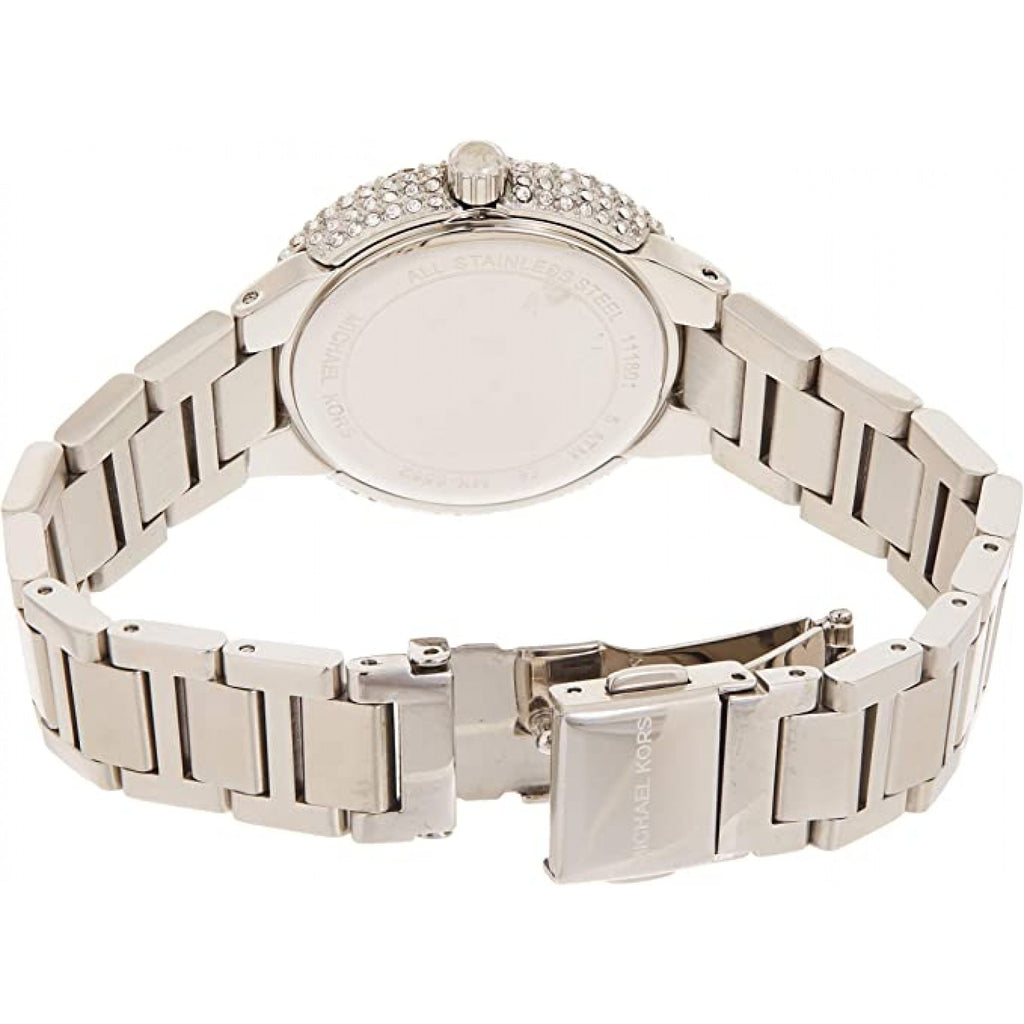 Michael Kors Mini Taryn Purple MOP Dial Silver Women's Watch - MK6562