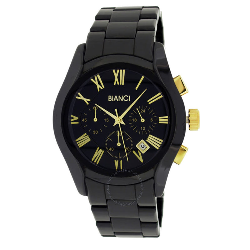 Roberto Bianci Classico Chronograph Quartz Black Dial Men's Watch RB58760 - The Watches Men & Co