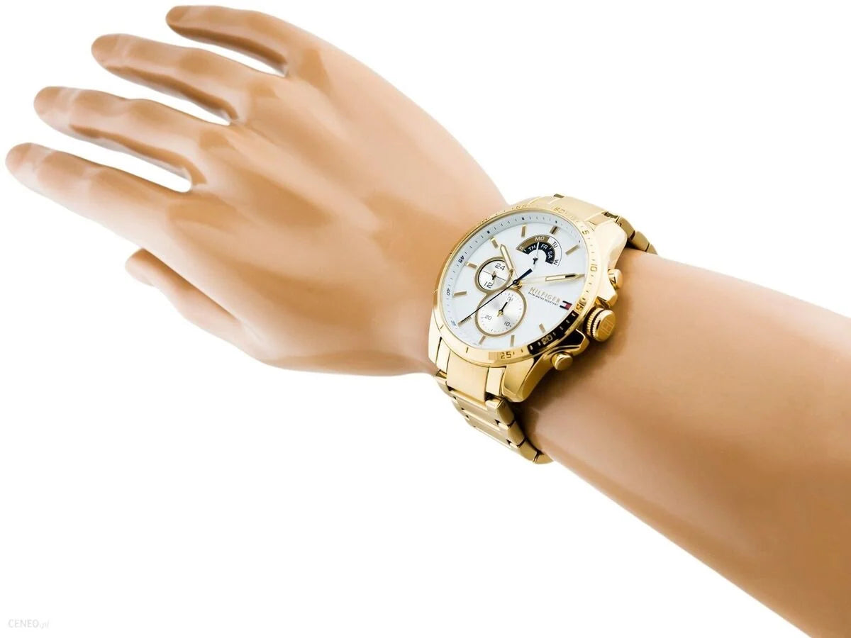 Tommy Hilfiger Iconic Gold Multifunction Men's Watch 1791538