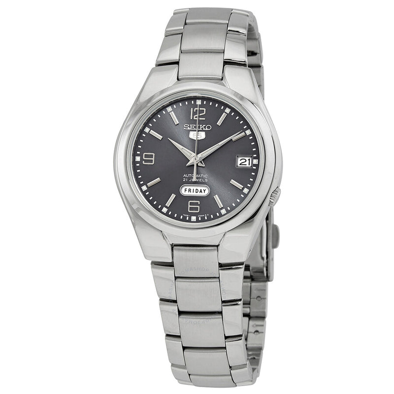 Seiko 5 Automatic Grey Dial Men's Watch SNK621 - The Watches Men & Co