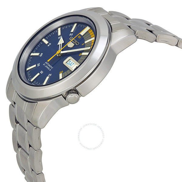 Seiko 5 Blue Automatic Blue Dial Men's Watch SNKK27 - The Watches Men & Co #2