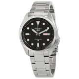 Seiko 5 Sports Automatic Black Dial Men's Watch SRPE55K1 - The Watches Men & Co