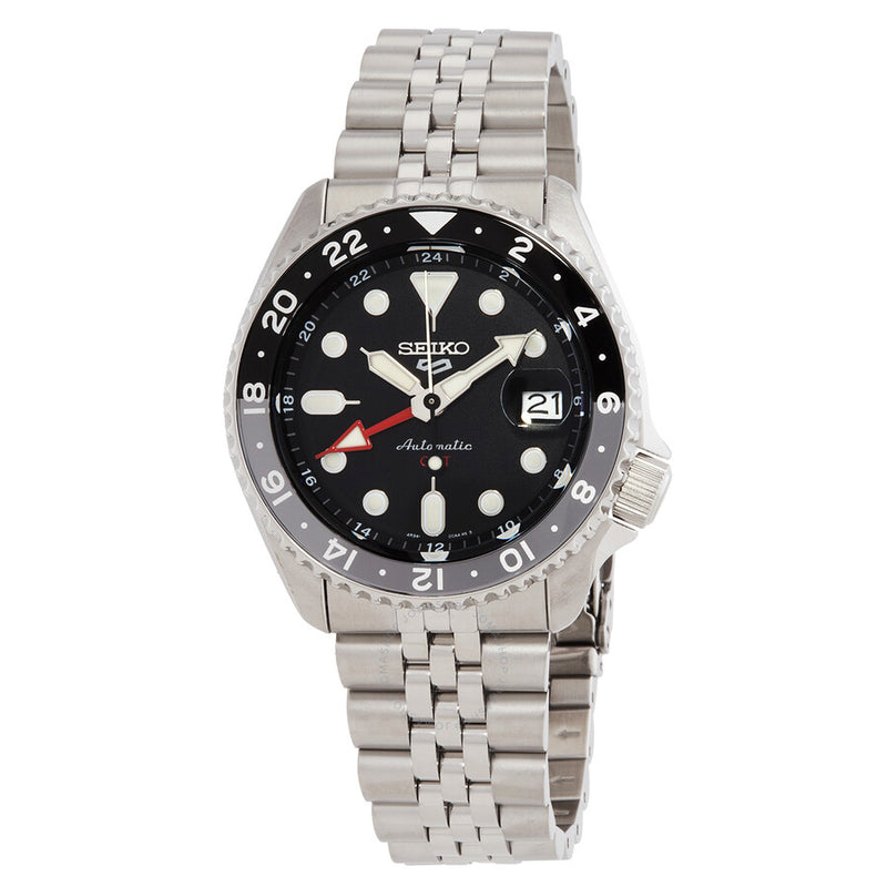 Seiko 5 Sports Automatic Black Dial Men's Watch SSK001K1 - The Watches Men & Co