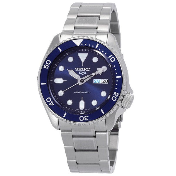 Seiko 5 Sports Automatic Blue Dial Men's Watch SRPD51K1 - The Watches Men & Co