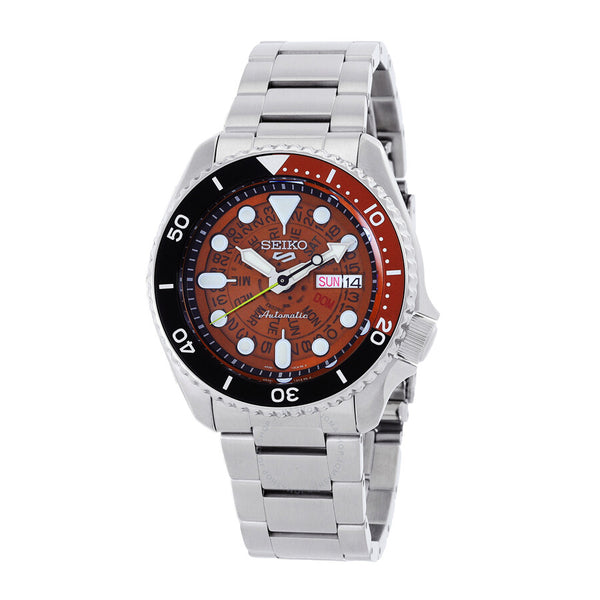 Seiko 5 Sports Automatic Brown Dial Men's Watch SRPJ47K1 - The Watches Men & Co