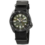 Seiko 5 Sports Automatic Green Camouflage Dial Men's Watch SRPJ37K1 - The Watches Men & Co