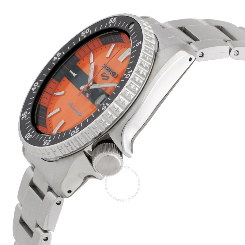 Seiko 5 Sports Automatic Orange Dial Men's Watch SRPK11K1 - The Watches Men & Co #2