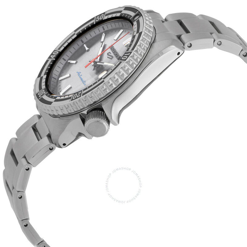 Seiko 5 Sports Automatic Silver Dial Men's Watch SRPK09K1 - The Watches Men & Co #2