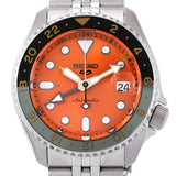 Seiko 5 Sports GMT Automatic Orange Dial Men's Watch SSK005K1 - The Watches Men & Co #4