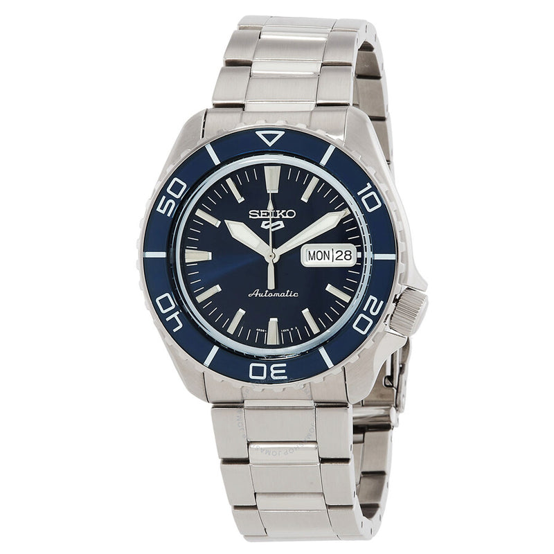 Seiko 5 Sports SKX Automatic Blue Dial Men's Watch SRPK97K1 - The Watches Men & Co