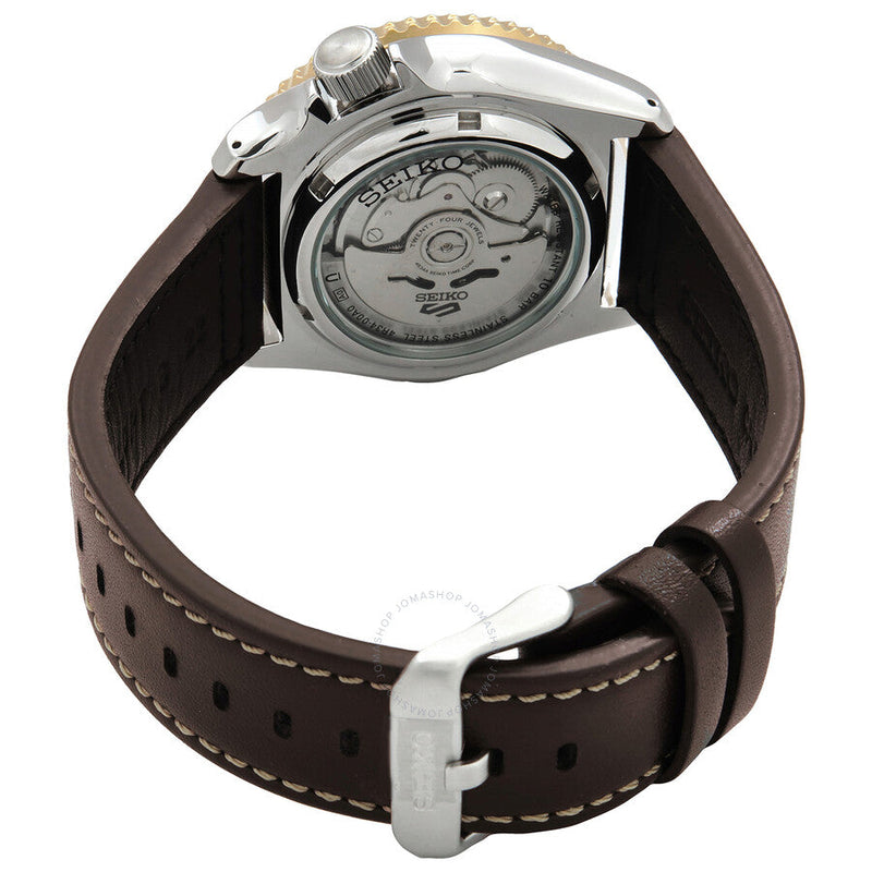 Seiko 5 Sports SKX GMT Automatic Black Dial Men's Watch SSK036 - The Watches Men & Co #3