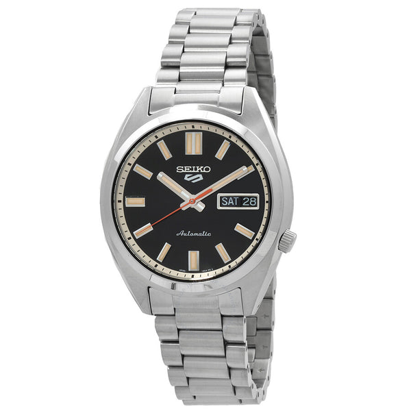 Seiko 5 Sports SNXS Automatic Black Dial Men's Watch SRPK89K1 - The Watches Men & Co