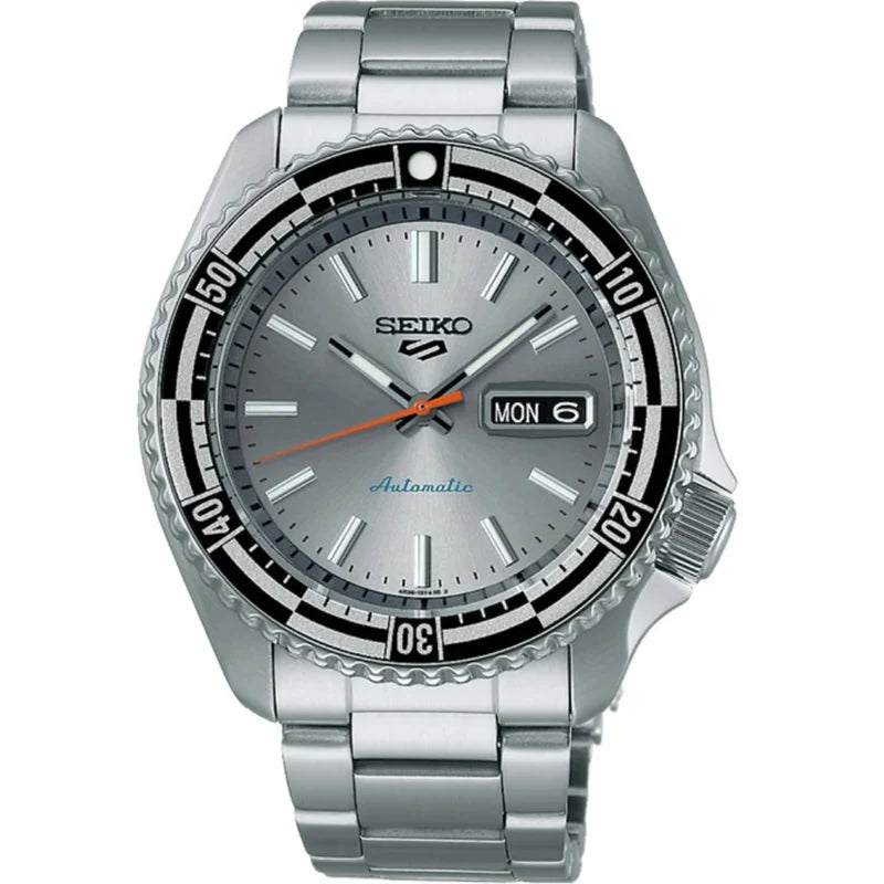 Seiko 5 Sports Automatic Silver Dial Watch SRPK09K1