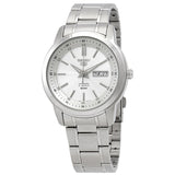 Seiko 5 Automatic White Dial Men's Watch SNKM83K1 - The Watches Men & Co