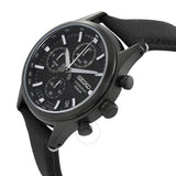 Seiko Chronograph Quartz Black Dial Men's Watch SSB421P1 - The Watches Men & Co #2