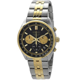 Seiko Chronograph Quartz Black Dial Men's Watch SSB430P1 - The Watches Men & Co