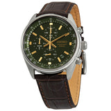 Seiko Chronograph Quartz Green Dial Men's Watch SSB385 - The Watches Men & Co