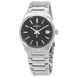 Seiko Classic Quartz Black Dial Men's Watch SUR557P1 - The Watches Men & Co