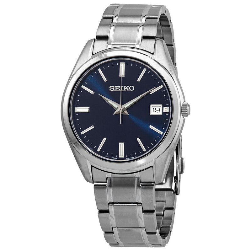 Seiko Classic Quartz Blue Dial Men's Watch SUR309P1 - The Watches Men & Co