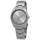 Seiko Essentials Quartz Silver Dial Men's Watch SUR369 - The Watches Men & Co