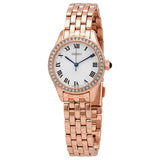 Seiko Classic Quartz White Dial Ladies Watch SUR338 - The Watches Men & Co