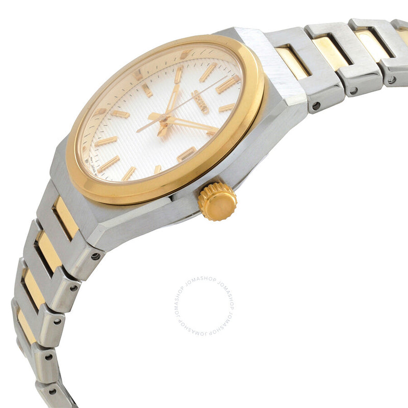 Seiko Classic Quartz White Dial Two-Tone Ladies Watch SUR578P1 - The Watches Men & Co #2