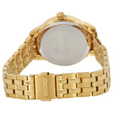 Seiko Classic Quartz White Dial Yellow Gold-tone Ladies Watch SUR412 - The Watches Men & Co #3